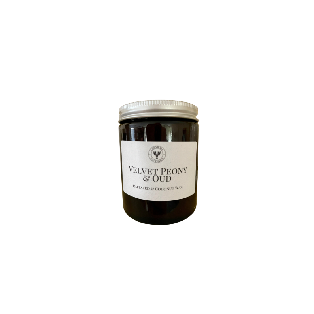 Velvet Peony & Oud Pharmancy Jar Candle. 155g